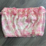Altar'd State Mileah Floral Ruffle Crop Top Tube size M CottageCore New Photo 6