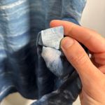 Citron Santa Monica Women's Blue Tie Dye Short Sleeve Top Oversized‎ Boxy S SEE Photo 5