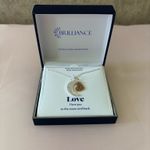 Brilliance  Necklace Silver Plated with Swarovski crystals Photo 2