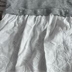 Nu New York  Women's  Ped Plum Gray Sweater with Eyelet Size Small/Medium S0585 Photo 9