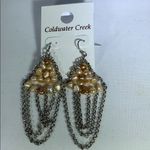 Coldwater Creek 𝅺nwt  freshwater pearl earrings Photo 1