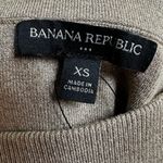 Banana Republic NEW Shimmer Gold Midi Skirt Holiday Glam Casual Sparkle Preppy Photo 3