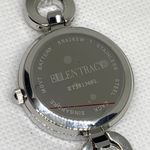 Ellen Tracy  silver tone women’s watch 30mm quartz analog rhinestones running Photo 5