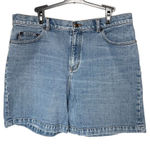 Ralph Lauren Vintage Lauren Jeans Co. Women's High Waisted Denim Shorts Size 14 Photo 0