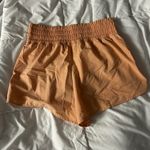 Old Navy Orange Athletic Shorts Lightweight Elastic Waist Photo 1