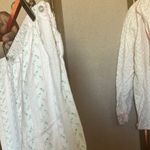 FINAL MARKDOWN Vintage Flannel Pajama Set with Pink Trim 40 Photo 2