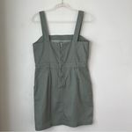 Forever 21 Army Olive Green Square Neck Jumper Mini Dress M Photo 1