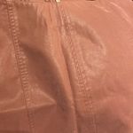 Free People Skirt Women’s Size 4 FP SKIRT PRESSED FLOWERS ROSE PINK VEGAN SUEDE Photo 6