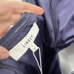 Likely  Runa Halter Maxi Gown Night‎ Shadow Blue Formal Metallic Prom Size 2 NWT Photo 9