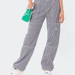 Edikted Stripe Cargo Pants Photo 0