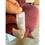 Aerie  Oversized Ribbed Pullover Sweater Knit Plum Buttery Soft Cozy Lounge Boho Photo 6