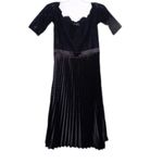 Chi Chi London  lace top midi dress pleated skirt Photo 5