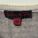 Aventures des Toiles Gray Knit Dress Size 38 Black Photo 1