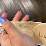 Lulus NWOT Arylee White Satin Ankle Strap Heels Photo 10