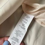 Kensie  Women's Graphic Geo Sleeveless Dress Black Lace With Cream Underlay Sz M. Photo 6