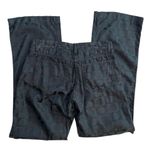 Elie Tahari  Vintage Tone on Tone Circles Black Trouser Pants Size 4P Petite Photo 6