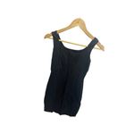 Wild Fable  Women's S Black Cotton Jersey Knit Stretch Square Neck Mini Dress Photo 1