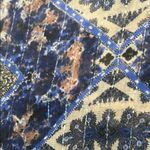 American Eagle Elegant Blue and Beige Infinity Scarf with hints of Shimmer Photo 3