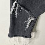 ANINE BING  Kara Skinny Jeans Women’s Size 24 Gray Distressed Raw Hem Button Fly Photo 8