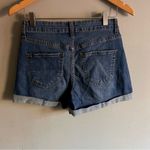 No Boundaries  Dark Wash High Rise Jean Shorts | Size: 7 Photo 3