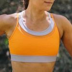 Zyia  Active Women’sTurmeric Clasp Mesh Key Hole Sports Bra Size Large Photo 1