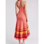 Veronica Beard Fitz High-Low Cotton Blend Midi Dress Size:6 $548 NWT Photo 1