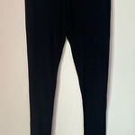 American Eagle  black soft drawstring brushed fleece jogger size XS Photo 0