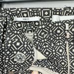 Van Heusen  Slim Fit Ankle Stretch Pants Tan Black Medallion Print Size 8 NEW Photo 11