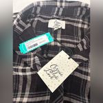 Stitch Fix  COSMIC BLUE LOVE Maci Relaxed Half Button Down Woven Shirt SZ S Photo 5