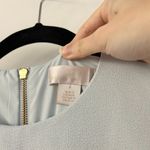 Rachel Parcell  Light Blue Puff Sleeve Ruffle Blouse Size S Photo 3