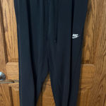 Nike Black  Sweatpants Cuffed Women’s Photo 0