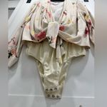 Capulet  Daria floral layered bodysuit, size Medium - EUC! Photo 8