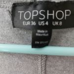 Topshop Gray Crew Neck Tank Top S Casual Comfy Classic Minimalist Norrmcore Photo 4