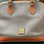 Dooney & Bourke Elephant Gray Zip Zip Satchel With Registration Card Dooney Bourke Photo 0