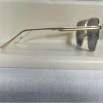 Rachel Roy Gold Frame Aviation Sunglasses 100% UV Protection Geometric Octagonal Photo 5