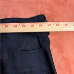 Chico's Chico’s 1.5R Coated Snakeskin Print Skinny Jeans Navy Blue Cropped Ankle 10 Photo 3