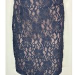 City Triangles Rhinestones & Pearls Sleeve Glitter Lace Mini Dress Sz. 5 (SMALL) Photo 2