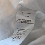 Quince Women's European Linen White Pants Size Large Photo 12