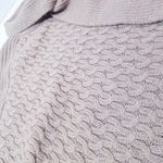 Trina Turk Cable Knit 100% Merino Wool Poncho Sweater Cardigan Photo 9