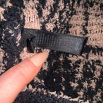 SKIMS RARE  Cozy Knit Unisex Robe in Plaid brown black fuzzy Xs fall holiday $250 Photo 6