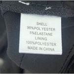 Adrianna Papell  Black Dress Cap Sleeve Square Neck Flow Lace Party Stretch 18W Photo 7