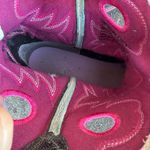 Ariat  6.5B Fatbaby Sheila Gray Gator Print Green Suede Cowboy Boots 10011872 Photo 6