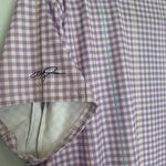 Alexander Julian Women's XXL Cycling Jersey 1/4 Zip Multicolor Check Back Pocket Photo 5