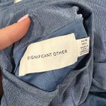 Significant Other Blue Yara Cold Shoulder Long Sleeve Maxi Dress Size 6 US $256 Photo 6