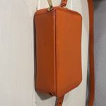 Sophie Hulme Orange Leather Crossbody Bag Photo 6