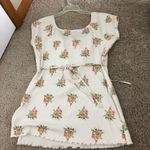 Dress barn size medium Floral Print blouse White Photo 6