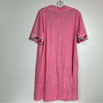 Vintage 1960’s JCPenny Pink Embroidered Night Robe Dress Size M Photo 3