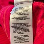 Columbia  Womens Size Large Pink Orange Stripe Quarter Zip Fleece Pullover Jacket Photo 3