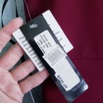 XScape  Burgundy Wine Deep V-neck Sleeveless A-line Flare Dress Photo 5