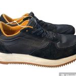 Vans Men's Black Orange UltraCush Suede Athletic Trainer Sneaker sz 7 minimalist Photo 0